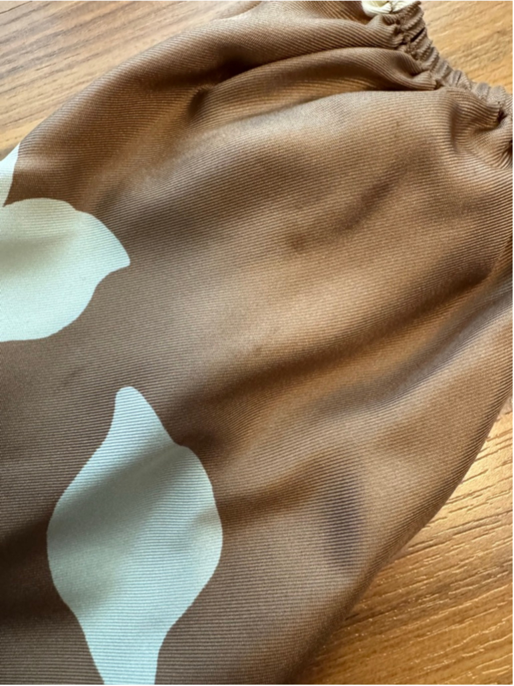Theory Silk Floral Blouse Neutral Minimalist Quiet Luxury Work Top Women's Small - Picture 11 of 11